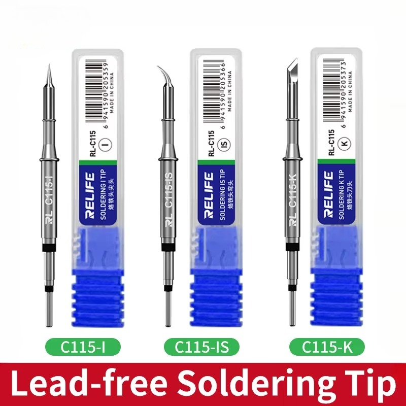 C115 Nano Soldering Iron Station - RELIFE C115-K/I/IS Nano-level Universal T115 Handle