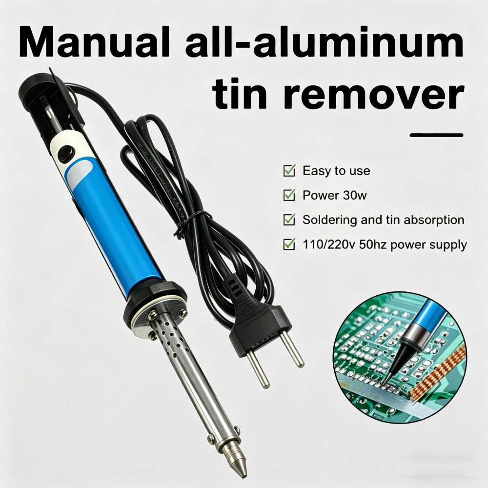 Desoldering Pump Electric Vacuum Station - Electric Desoldering Machine Pen AC 220V